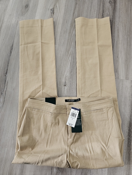 Ralph Lauren Pants - 🟡2 For 50🟡 NWT Ralph Lauren Womens Modern Straight Khaki Pants